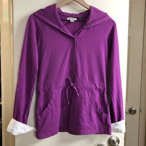 Oakley Women's Jersey Top Sz M with Hoodie